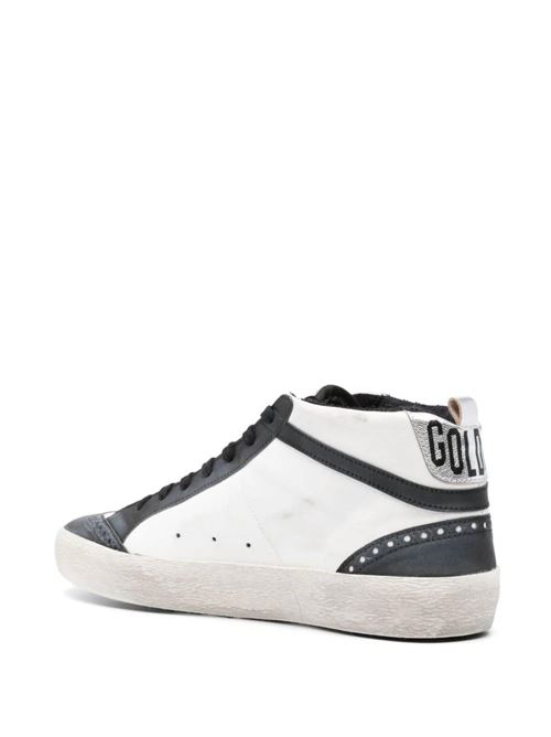 Blue, white calf leather panelled sneakers GOLDEN GOOSE | GMF00122F00541210238